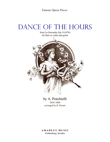 Dance of the Hours (La Gioconda) for violin or flute and guitar (arr. K. Krantz)