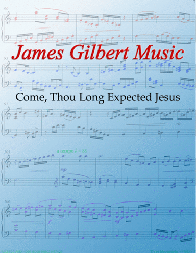 Come, Thou Long-Expected Jesus (STUTTGART) (arr. James Gilbert)