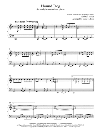 Hound Dog (arr. Dana H. Joras)