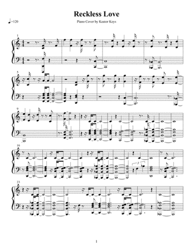 Reckless Love (arr. Keator Keys)