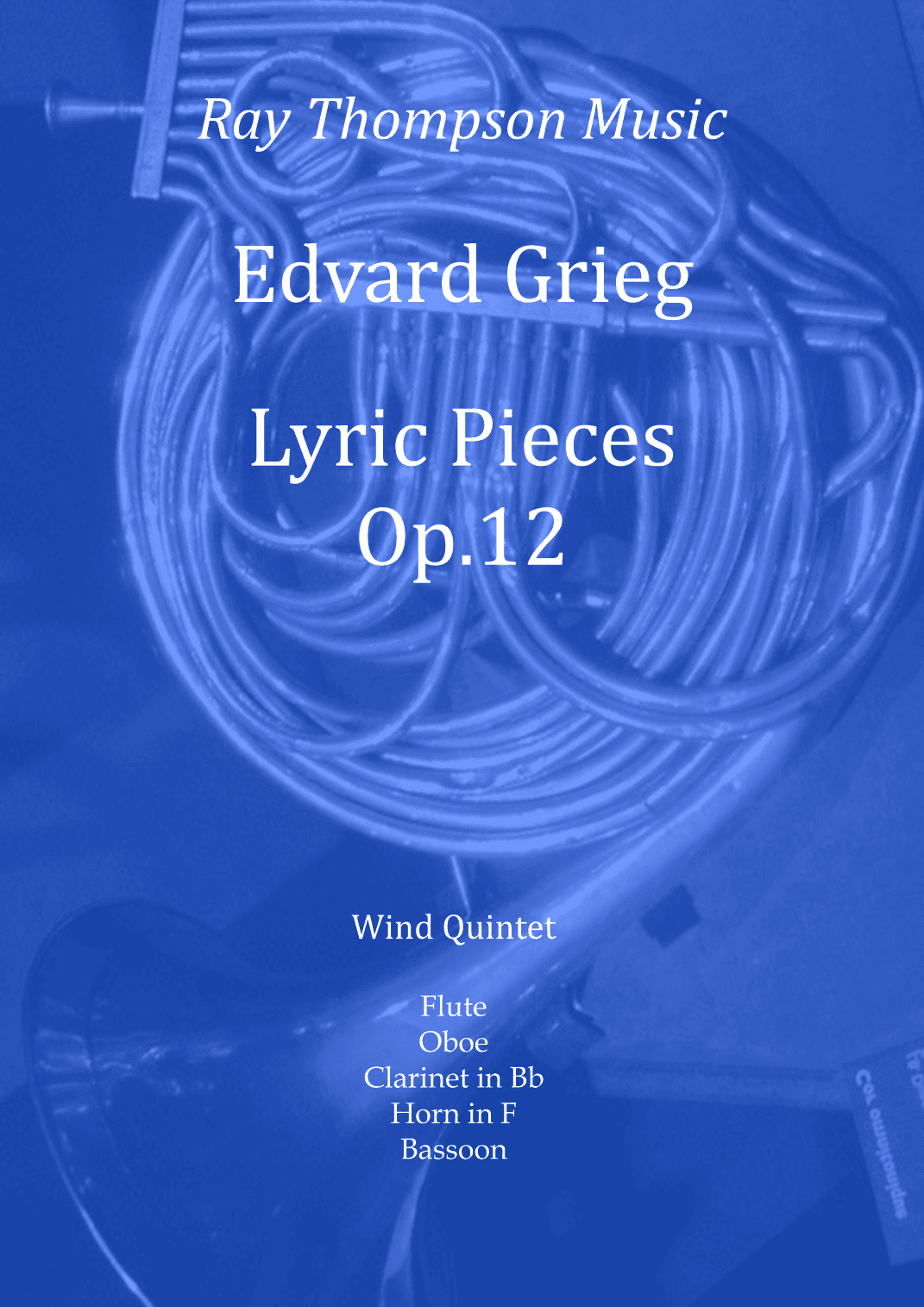 Grieg: Lyric Pieces Op.12 - wind quintet (arr. Ray Thompson)