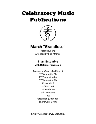 March "Grandioso" (arr. Bob Affonso)