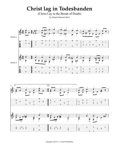Christ lag in Todesbanden (Christ Lay in the Bonds of Death) (arr. Mark Phillips)