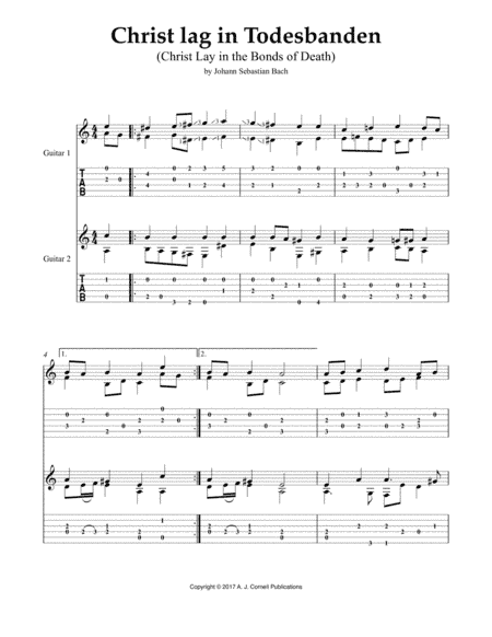 Christ lag in Todesbanden (Christ Lay in the Bonds of Death) (arr. Mark Phillips)