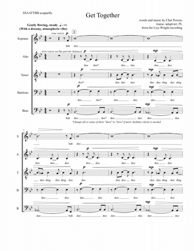 Get Together (arr. Paul Langford)