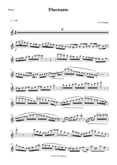 Fluctuate - Fast Flute Solo