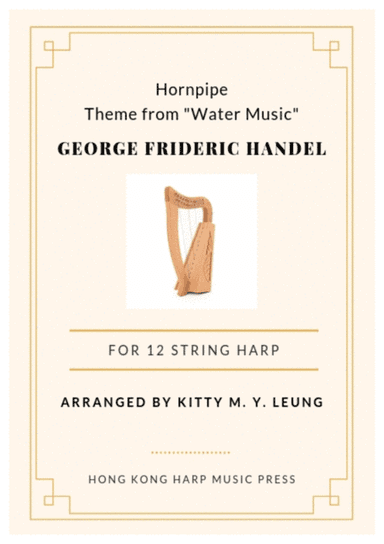 Theme from Water Music by Handel - 12 String Small Lap Harp (arr. Kitty M. Y. Leung)
