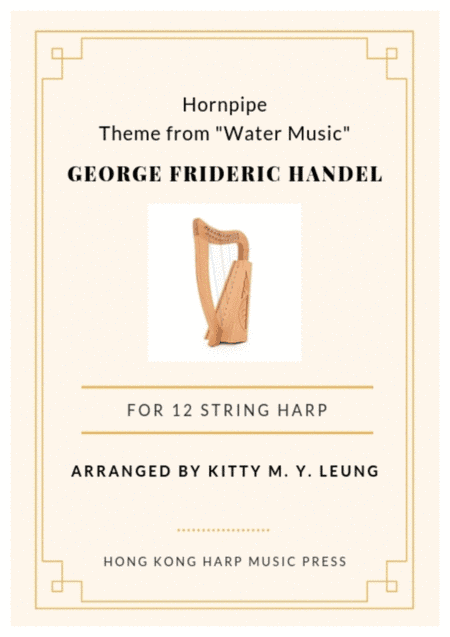 Theme from Water Music by Handel - 12 String Small Lap Harp (arr. Kitty M. Y. Leung)