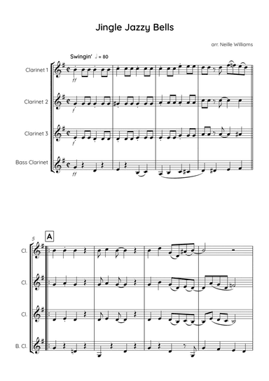Jingle Jazzy Bells (arr. Neille Williams)