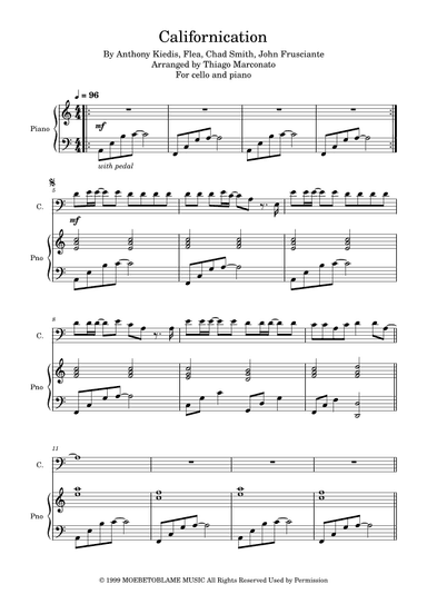 Californication (arr. Thiago Marconato)