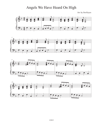 Angels We Have Heard On High (arr. Jim Keyes)