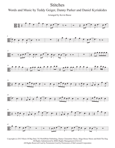Stitches (arr. Kevin Busse)
