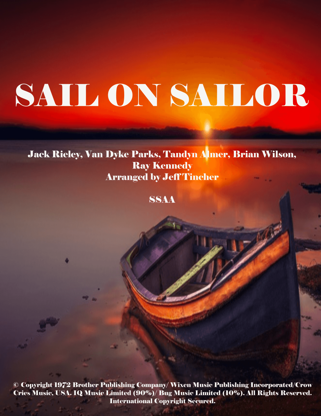 Sail On Sailor (arr. Jeff Tincher)