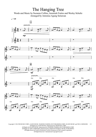 The Hanging Tree (arr. Antonius Agung Setiawan)