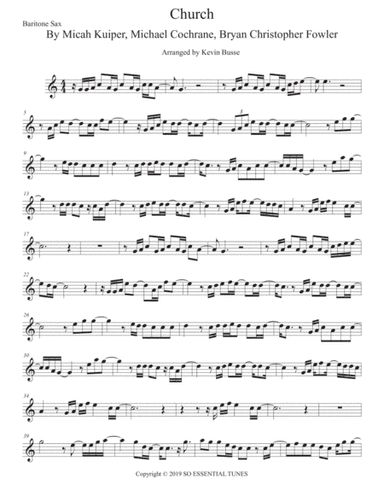 Church (take Me Back) (arr. Kevin Busse)