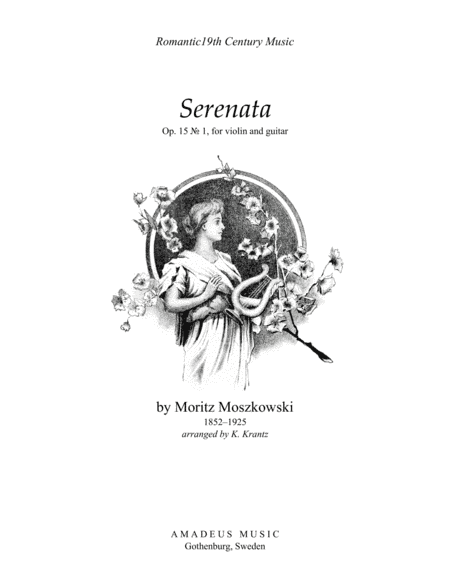 Serenata Op. 15 No. 1 for violin and guitar (arr. Amadeus Music)