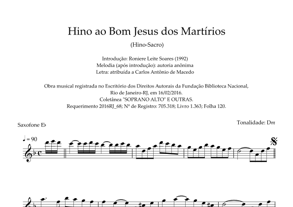 Hino ao Bom Jesus dos Martírios