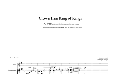 Crown Him King Of Kings (arr. Forsyth Publishing)