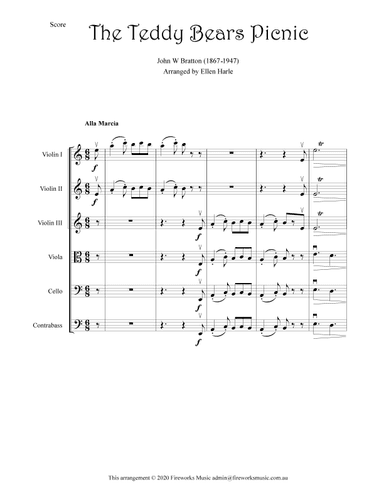The Teddy Bears' Picnic (arr. Ellen Harle)