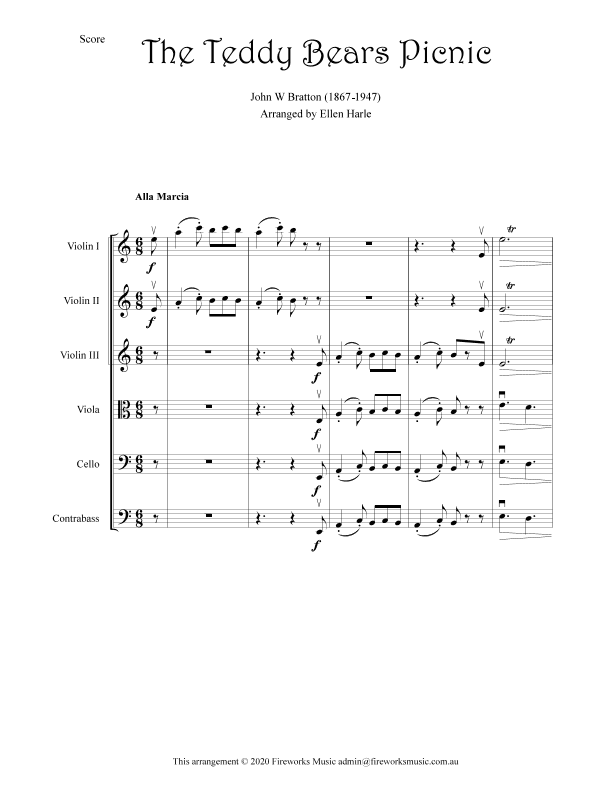 The Teddy Bears' Picnic (arr. Ellen Harle)