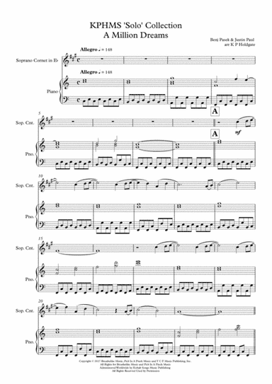A Million Dreams (arr. Kevin P Holdgate)