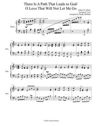 There Is a Path to God/O Love That Will Not Let Me Go (arr. Sandy McIntire)