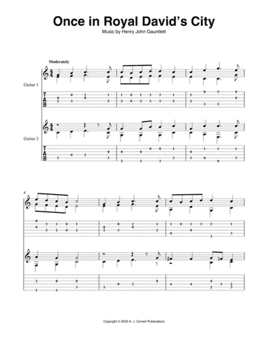 Once in Royal David’s City (arr. Mark Phillips)