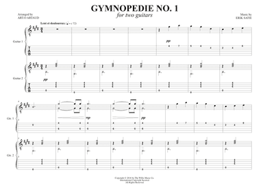 Gymnopédie No. 1 (arr. Art.o Artaud)