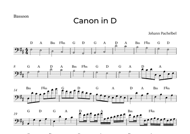 Canon in D (arr. Alex Nunes Rodrigues)