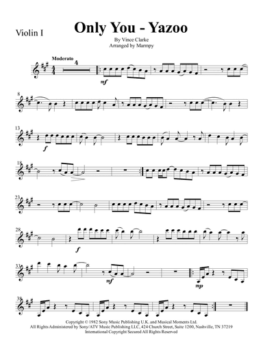 Only You (arr. Marmpy)