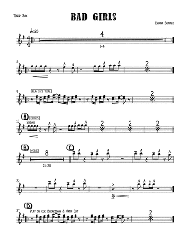 Bad Girls (arr. Jesse Audelo)
