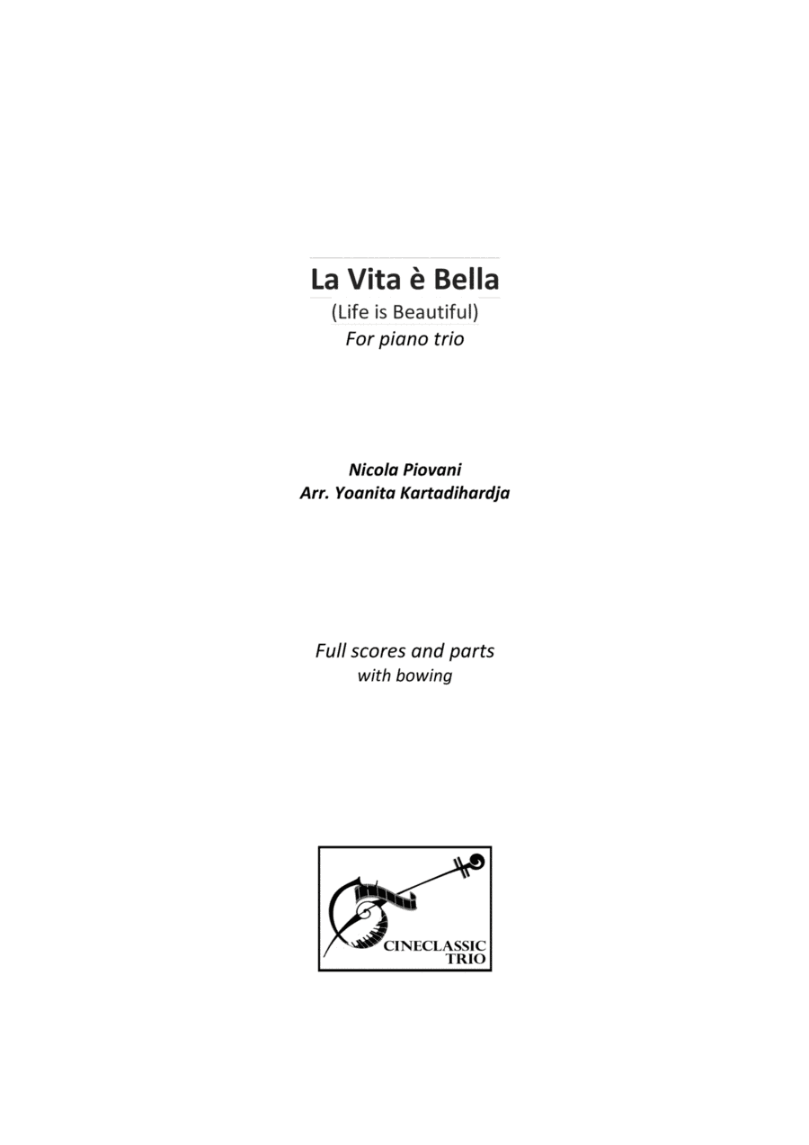 Life Is Beautiful (la Vita E Bella) (arr. Yoanita Kartadihardja)