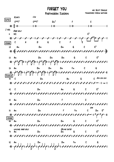 Forget You (arr. V Watkiss)