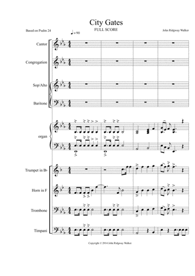 City Gates (Full Score)