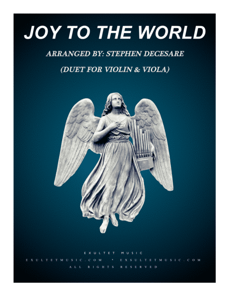 Joy To The World (Duet for Violin and Viola) (arr. Stephen DeCesare)