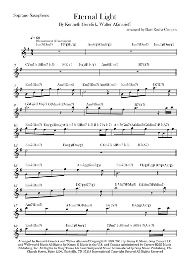 Eternal Light (arr. Davi Rocha Campos)