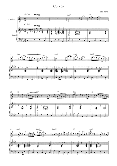 Curves - Alto Sax solo