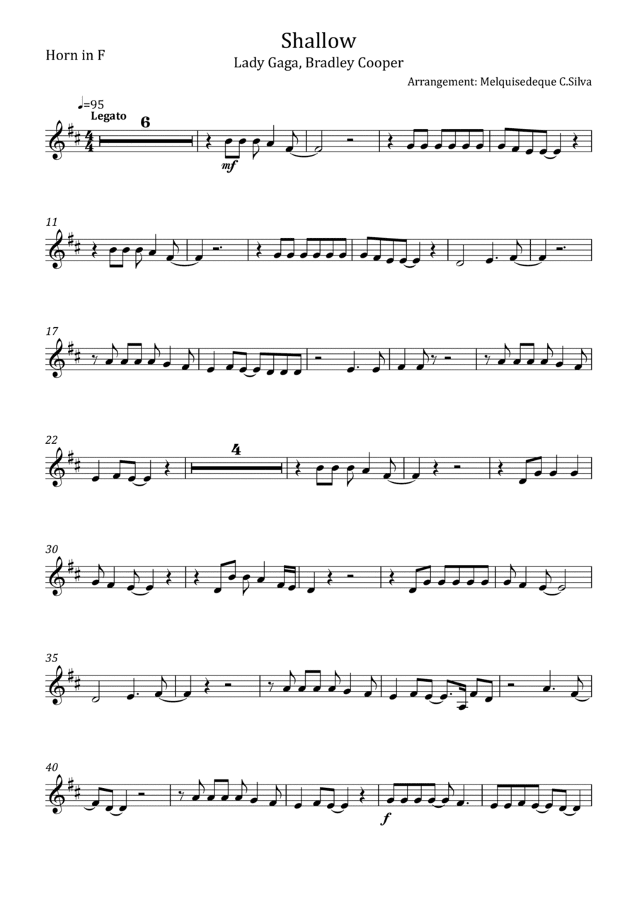Shallow (arr. Melquisedeque C.Silva)