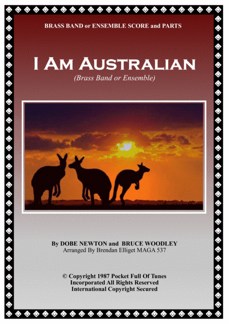 I Am Australian (arr. Brendan Elliget MAGA 537)