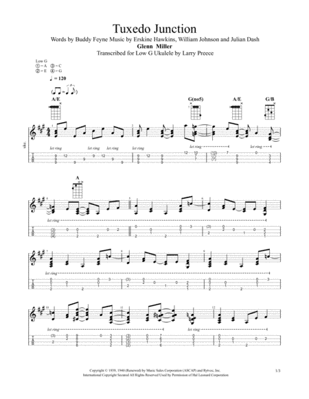 Tuxedo Junction (arr. Larry Preece)