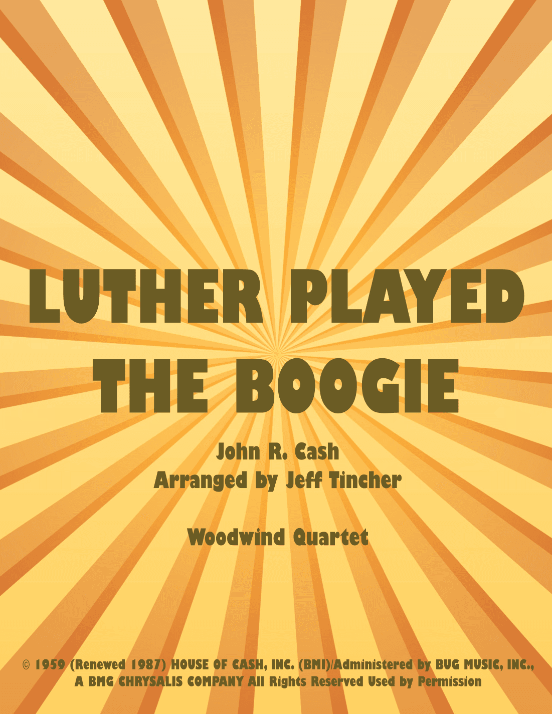 Luther Played The Boogie (arr. Jeff Tincher)