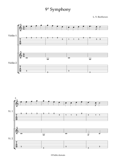 9° Symphony (arr. Dumbio)