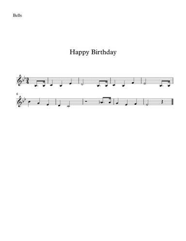 Happy Birthday for Beginners (arr. SongBird Music)