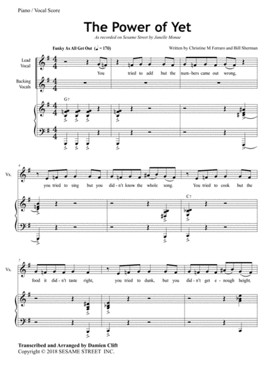 The Power Of Yet (arr. Damien Clift)