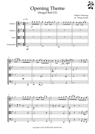 Dragon Ball Gt (arr. Thiago Joseph)