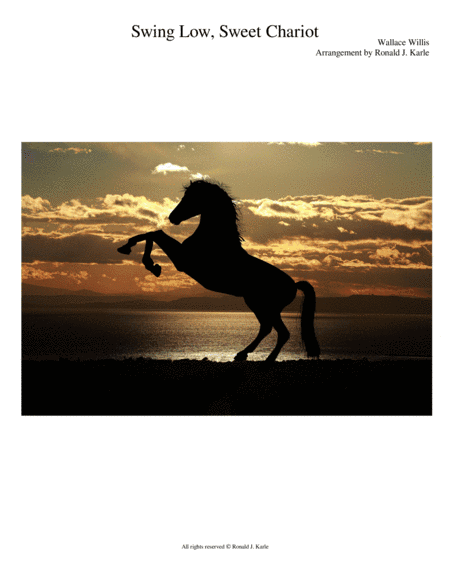 Swing Low, Sweet Chariot (arr. Ronald J. Karle)