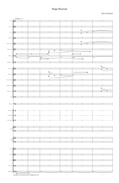 Hope Eternal - Score Only