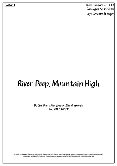 River Deep - Mountain High (arr. Michael Storeton-West)
