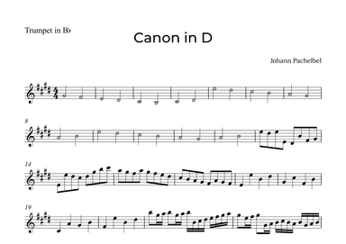 Canon in D (arr. Alex Nunes Rodrigues)