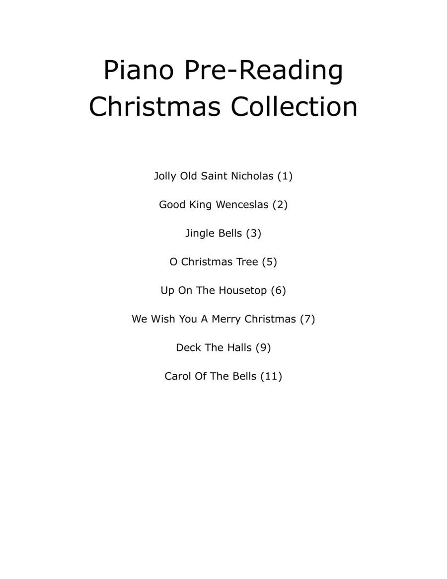 Christmas Collection, Beginner, Pre-Reading (arr. Jason Brown)